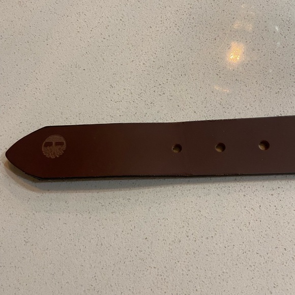NWT Timberland Genuine Leather Men’s Belt Size 36 - Picture 6 of 7